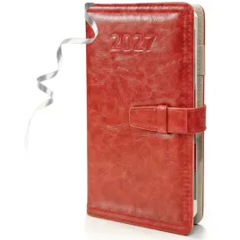 kalendarz-dzienny-2027-organizer-185x105-terminarz-z-klapka-czerwony
