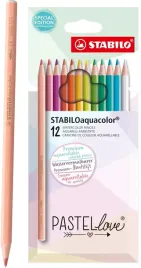 kredki-akwarelowe-stabilo-aquacolor-pastelowe-12x