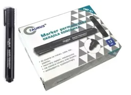 marker-permanent-taurus-okragly-czarny-paczka-12x