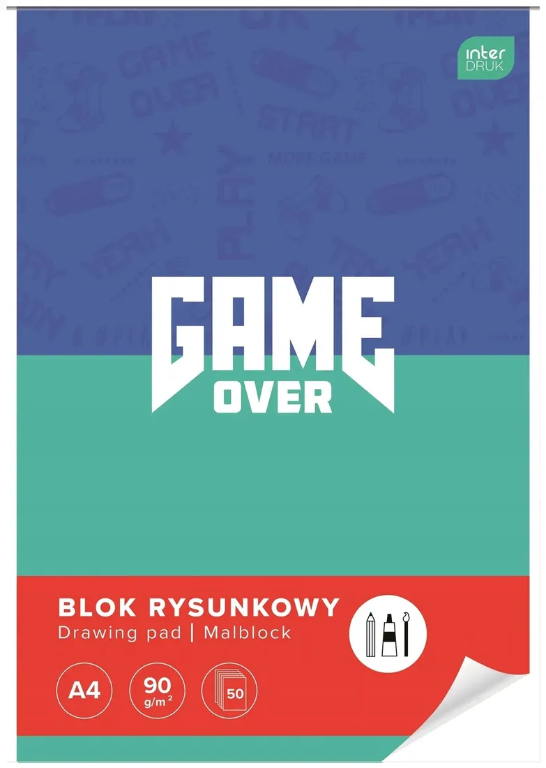 blok-rysunkowy-a4-50ark-90g-game-over-interdruk