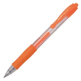 dlugopis-zelowy-pilot-g2-automatyczny-pomaranczowy