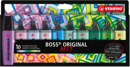 zakreslacz-stabilo-boss-arty-10szt-chlodne-kolory