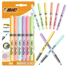 zakreslacz-bic-highlighter-pastelowe-blister-6szt