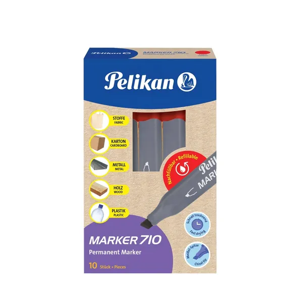 marker-permanentny-pelikan-710-czerwony-sciety-rodzaj-permanentny