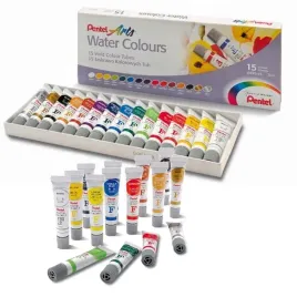 farby-akwarelowe-w-tubkach-pentel-15-kolorow-5-ml