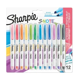 zakreslacze-sharpie-s-note-pastelowe-12x-komplet