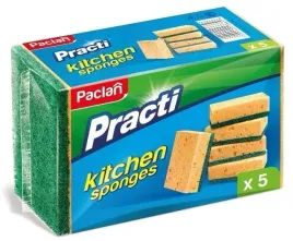 gabki-do-zmywania-practi-paclan-komplet-5-sztuk
