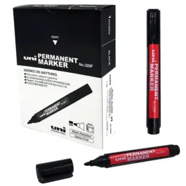 marker-permanentny-uni-320-f-okragly-czarny-12szt