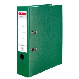 segregator-herlitz-q-filea4-80mm-8cm-zielony