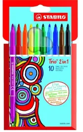 flamastry-stabilo-trio-2w1-10-szt-szkolne-podwojne