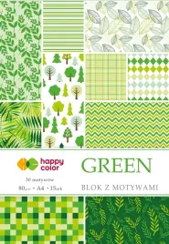 blok-z-motywami-green-80g-a4-15ark-30-motywow