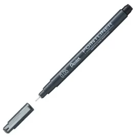 cienkopis-kreslarski-pentel-005-pointliner-czarny