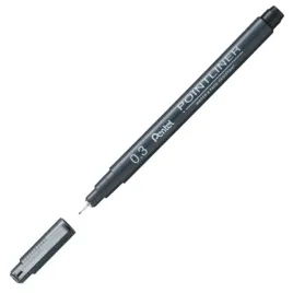 cienkopis-kreslarski-pentel-03-pointliner-czarny