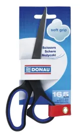 nozyczki-biurowe-donau-soft-grip-czarne-165-cm