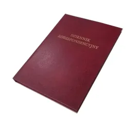 ksiega-dziennik-korespondencyjny-96k-bordowy