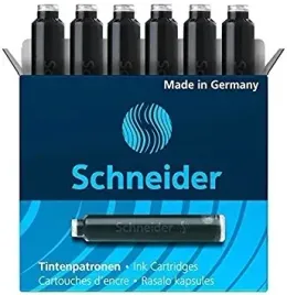 naboje-do-piora-czarne-schneider-krotkie-6szt