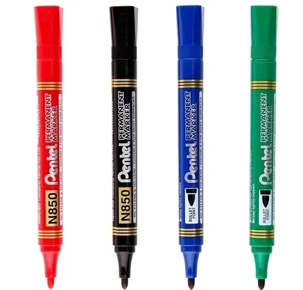 marker-permanentny-pentel-n850-okragly-niebieski-marka-pentel