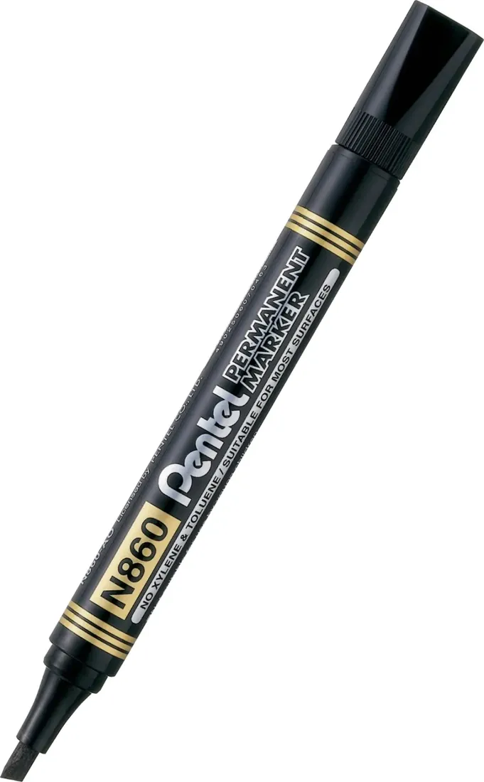 marker-permanentny-pentel-n860-sciety-czarny-stan-nowy