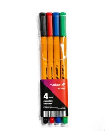 cienkopis-rystor-04mm-rc04-4-sztuki-komplet-w-etui