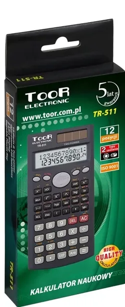 kalkulator-toor-tr-511-naukowy-rodzaj-kalkulatora-naukowy