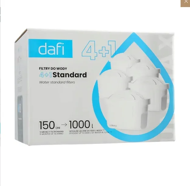 5 SZTUK WKŁAD FILTRUJĄCY DAFI STANDARD UNIMAX