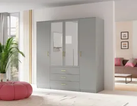 szafa-4-drzwiowa-z-szufladami-i-lustrem-4d3sz-200cm-szara-lisa-mx-3-kolory