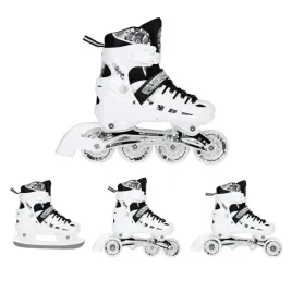 wrotki-lyzwy-rolki-regulowane-kauczukowe-led-31-34-lyzworolki-dzieciece-4w1
