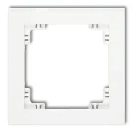 karlik-deco-dr-1-ramka-uniwersalna-pojedyncza-biala