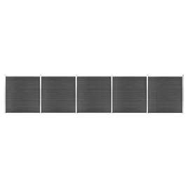 zestaw-ogrodzeniowy-z-wpc-872x186-cm-czarny