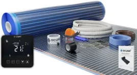 folia-grzewcza-acurel-ac310t-9m-szer-100cm-220w-m-z-termostatem-pokojowy