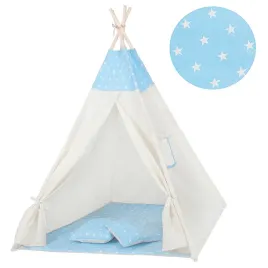 namiot-tipi-dla-dzieci-wigwam-blekitny-w-gwiazdki-xxl