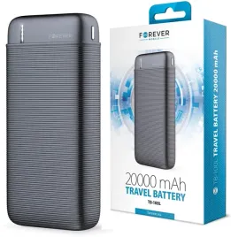 szybki-power-bank-kieszonkowy-20000-mah-forever-2xusb-mocny-czarny-kabel