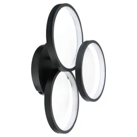 lampa-scienna-led-kinkiet-czarna-pionowe-okregi-kola-do-salonu-sypialni