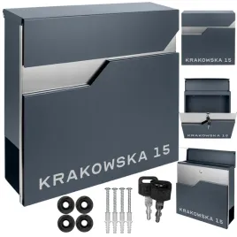 skrzynka-na-listy-z-adresem-numerem-domu-personalizowana-wzory-antracytowa