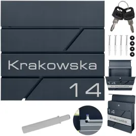 skrzynka-na-listy-z-adresem-numerem-domu-personalizowana-wzory-antracytowa