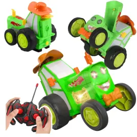 zdalnie-sterowany-traktor-rc-w-kolorze-zielonym-ktory-swieci-skacze-i-jest-zasilany-akumulatorem