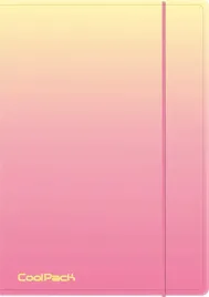 teczka-na-gumke-a4-coolpack-gradient-peach