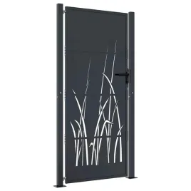 brama-ogrodowa-z-galwanizowanej-stali-antracytowa-105-x-205-cm