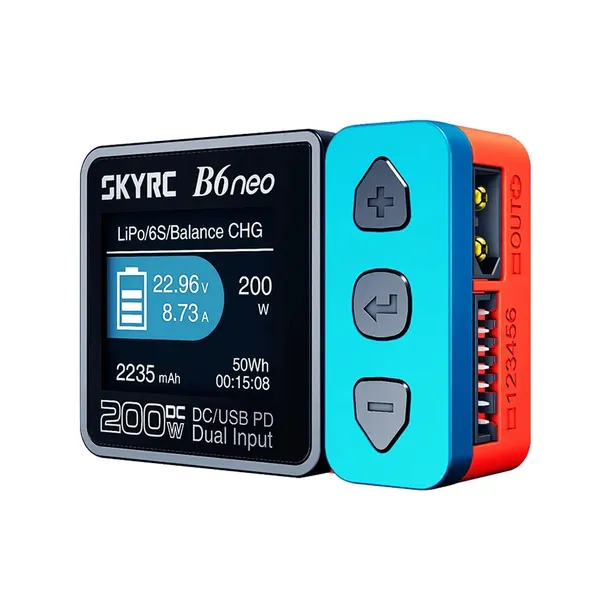 SkyRC B6 neo ładowarka 80/200W 10A 6S LiPo/LiFe/LiIon/LiHV