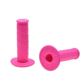 manetki-gumowe-kierownicy-enduro-22mm-rozowa-komplet