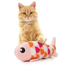 groovy-fish-zabawka-dla-kota-rozowa-25-cm-z-kocimietka-ladowana-usb