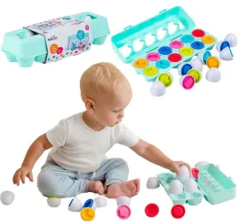 tuli-fun-zabawka-sensoryczna-jajka-zabawa-ksztaltami-sorter-12m