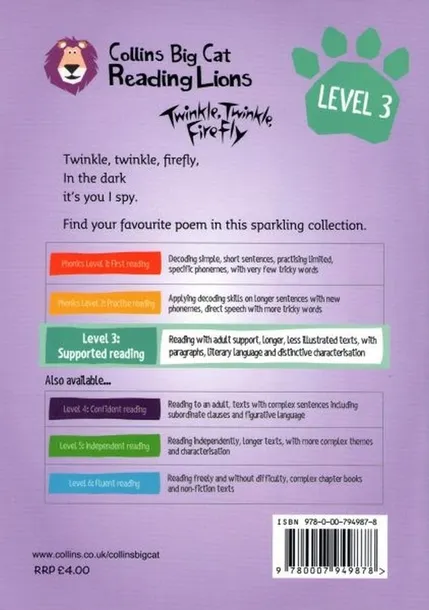 collins-reading-level-3-twinkle-twinkle-firefly-stan-nowy