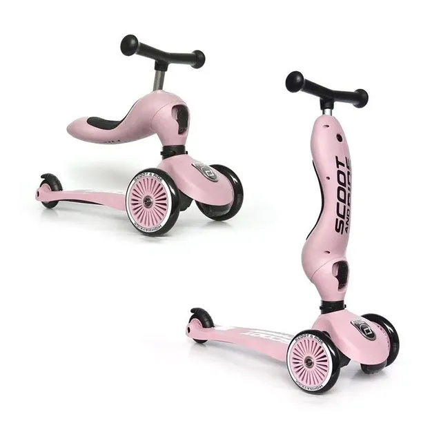 Scoot and Ride Highwaykick 1 2w1 Jeździk i hulajnoga 1-5 lat Rose