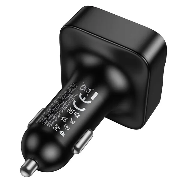 transmiter-samochodowy-bluetooth-hoco-usb-a-usb-c-qc-pd-35w-e87-czarny-obsluga-usb-tak