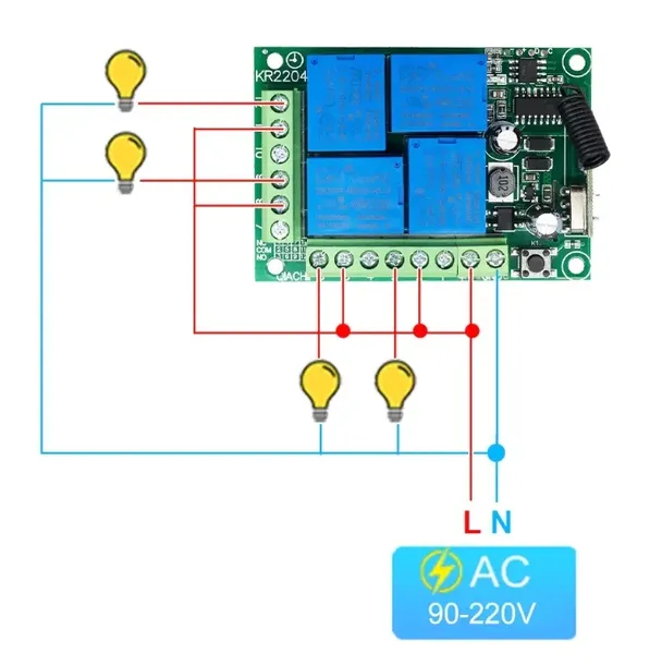 modul-przekaznika-4ch-230v-rf-model-kr2204