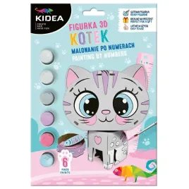 malowanie-po-numerach-figurka-3d-kotek-kidea-derform