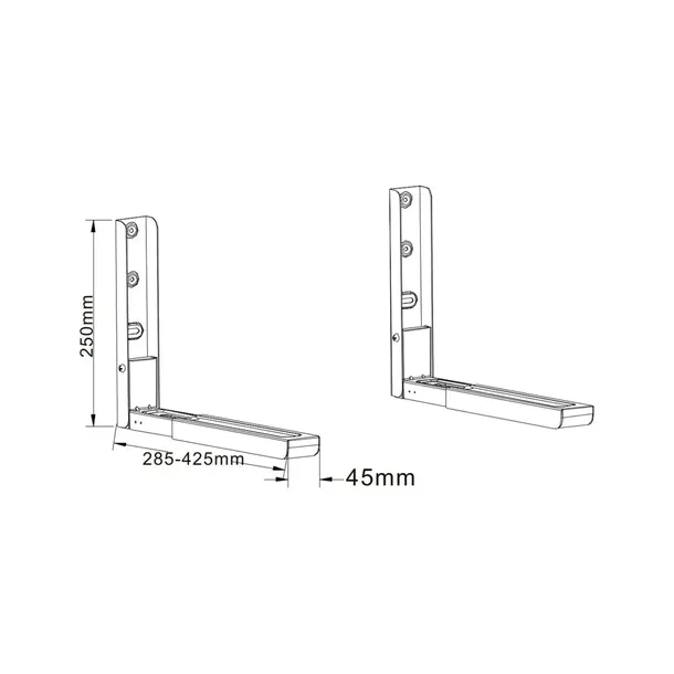 uchwyt-nascienny-do-mikrofali-bialy-cabletech-mc01-stan-nowy-marka-cabletech