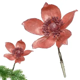 kwiat-na-klipsie-ciemnorozowa-ozdoba-swiateczna-na-choinke-12-cm