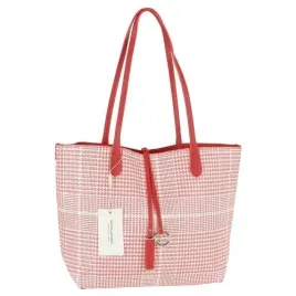 shopper-torebka-czerwona-2w1-kratka